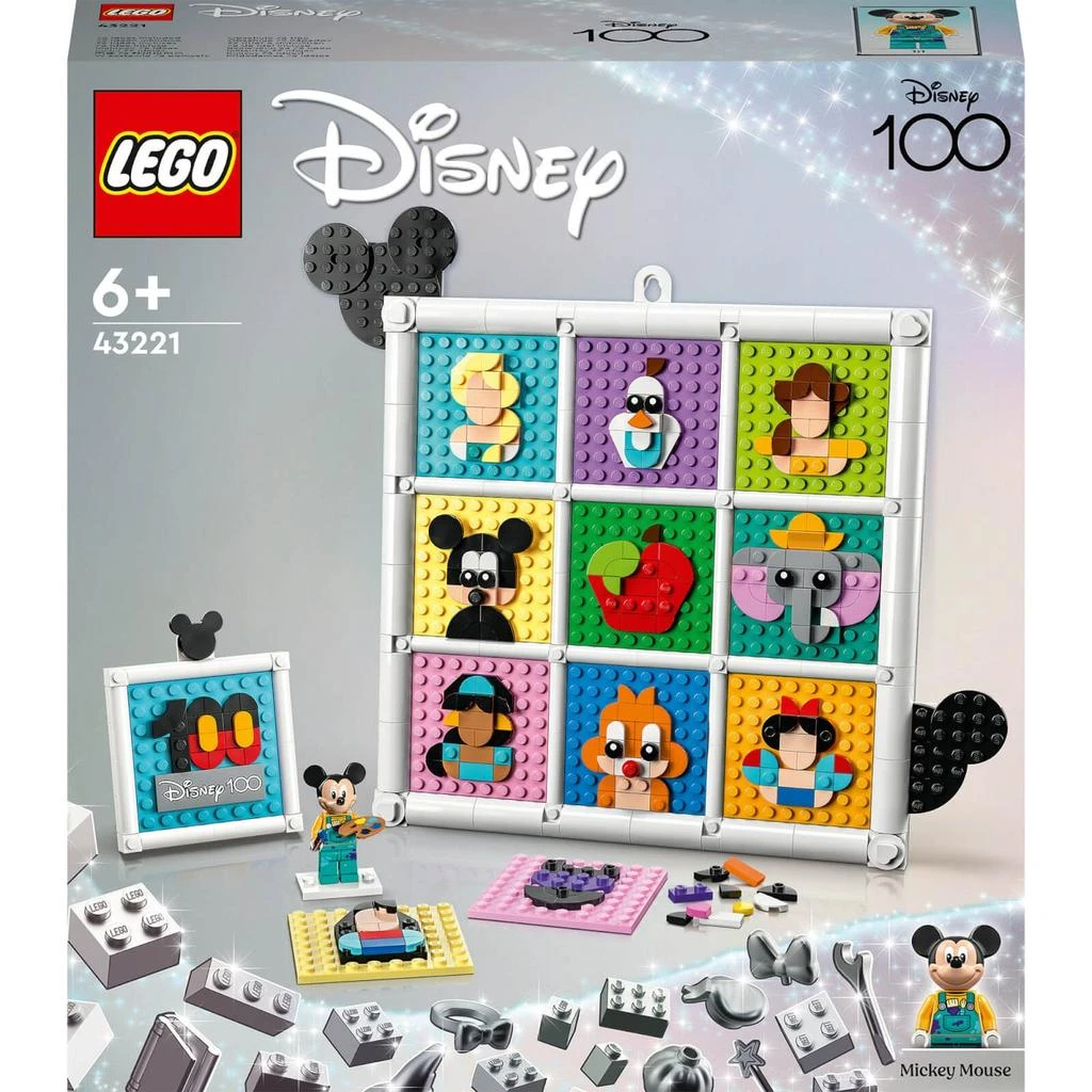 商品LEGO|LEGO Disney 100 Years of Disney Animation Icons Crafts (43221),价格¥547,第1张图片