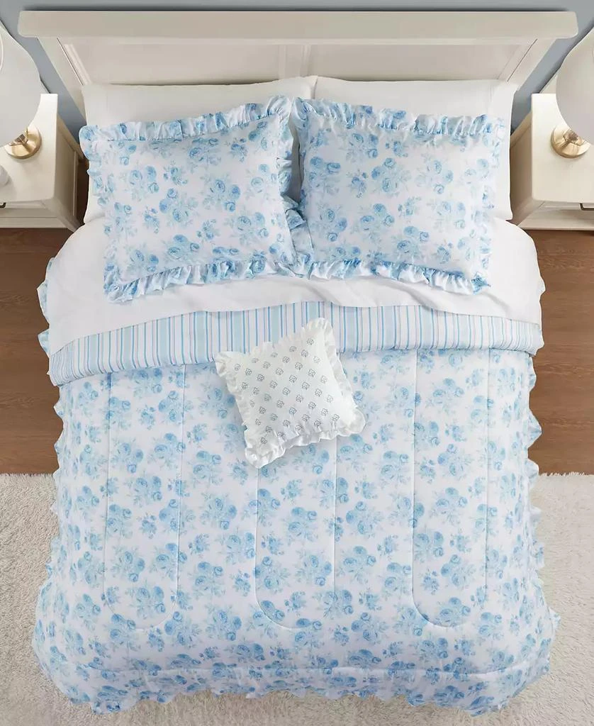Mia Ruffle 4-Pc. Comforter Set, Exclusively at Macy’s 商品