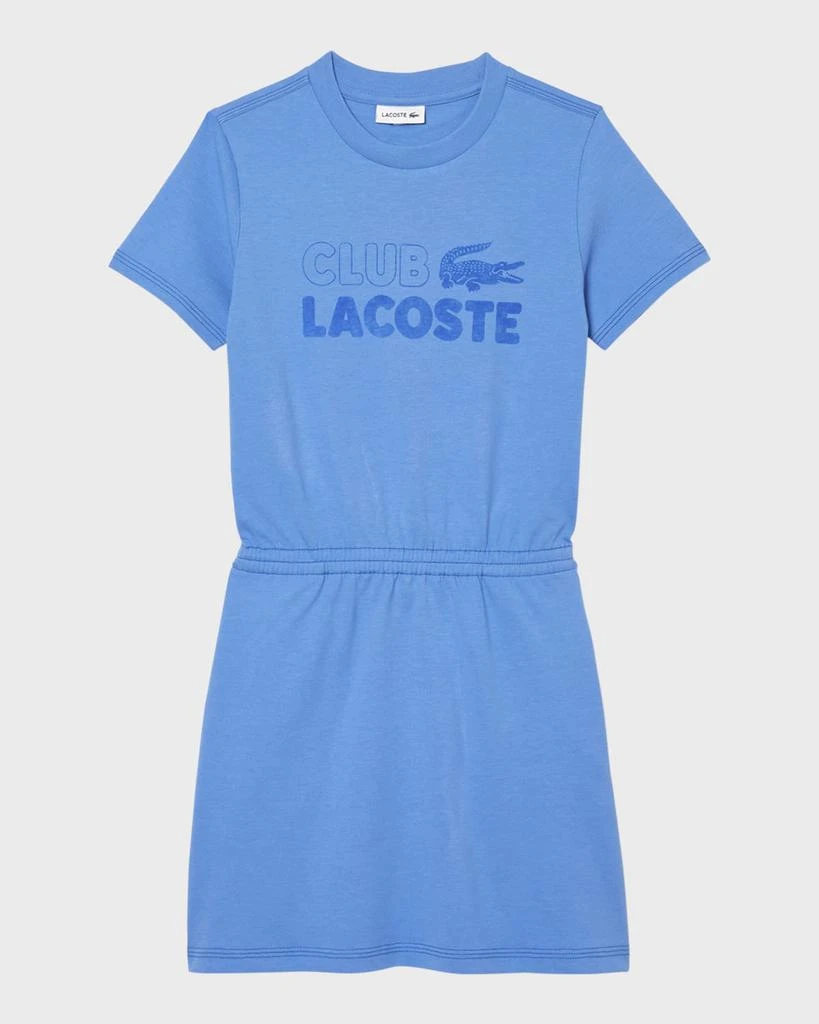 商品Lacoste|Girl's Club Lacoste T-Shirt Dress, Size 2-8,价格¥669,第1张图片