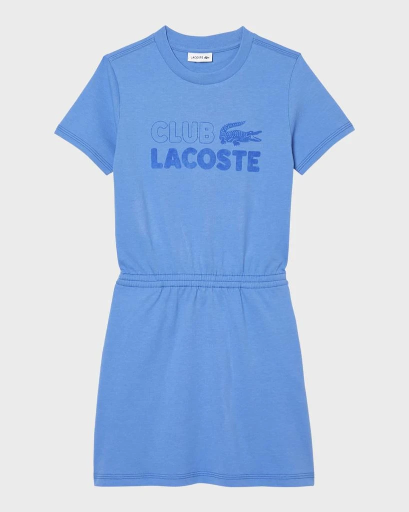 商品Lacoste|Girl's Club Lacoste T-Shirt Dress, Size 2-8,价格¥622,第1张图片