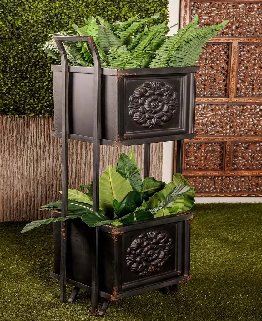Farmhouse 2-Tiered Planter Stand 商品