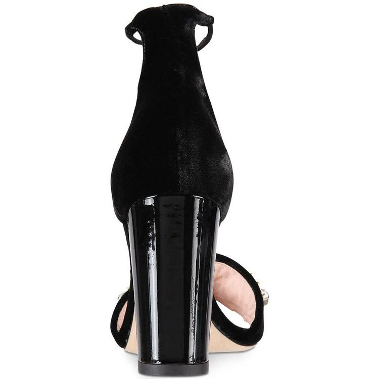 Iverna Pearl-Studded Open-Toe Pumps 商品