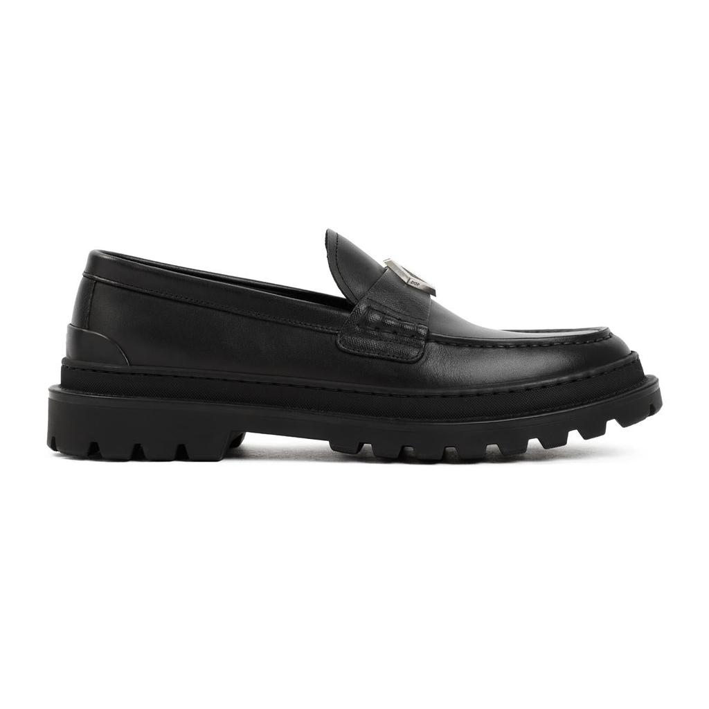 DIOR HOMME  LOGO PLAQUE LOAFERS SHOES商品第1张图片规格展示