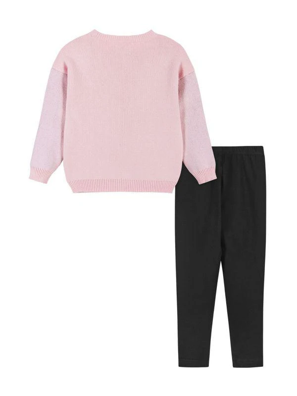 商品Andy & Evan|Little Girl's 2-Piece Bear Sweater & Leggings Set,价格¥281,第2张图片详细描述