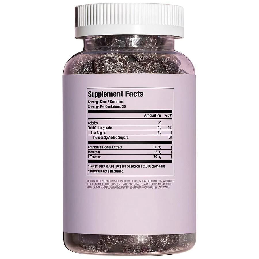 商品hims & hers|Melatonin Sleep Gummies Pomegranate Berry,价格¥112,第2张图片详细描述