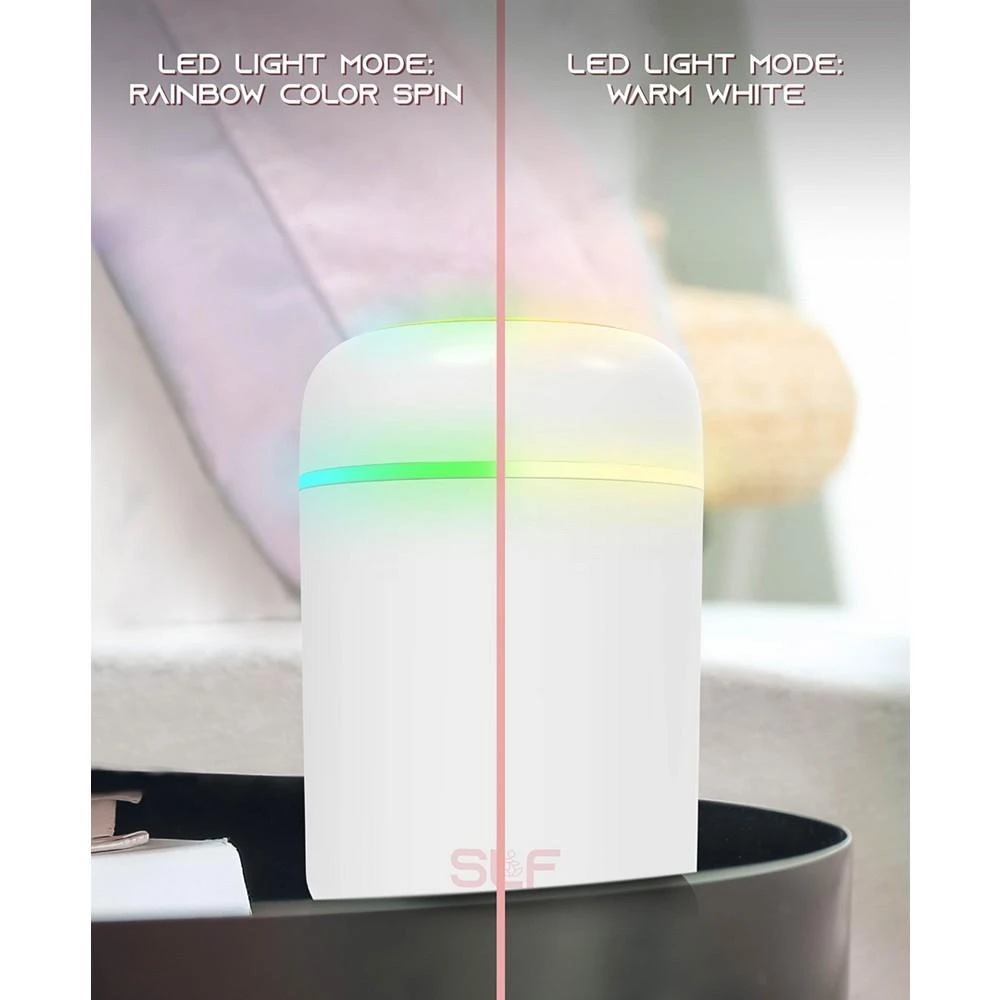 商品Tzumi|SLF Mini LED USB Mist Aromatherapy Humidifier,价格¥112,第4张图片详细描述