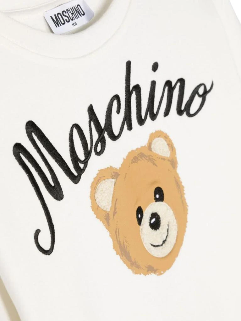 商品Moschino|Teddy bear logo-embroidered sweatshirt,价格¥763,第3张图片详细描述