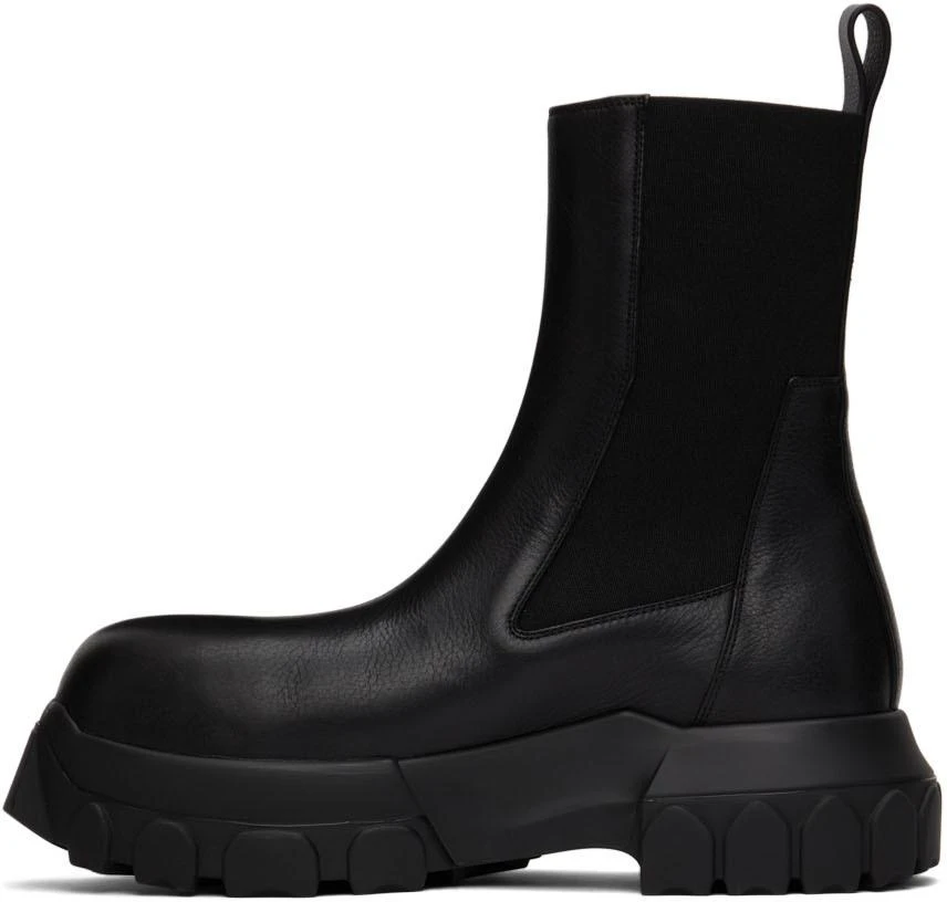 商品Rick Owens|Black Beatle Bozo Tractor Boots,价格¥6959,第3张图片详细描述