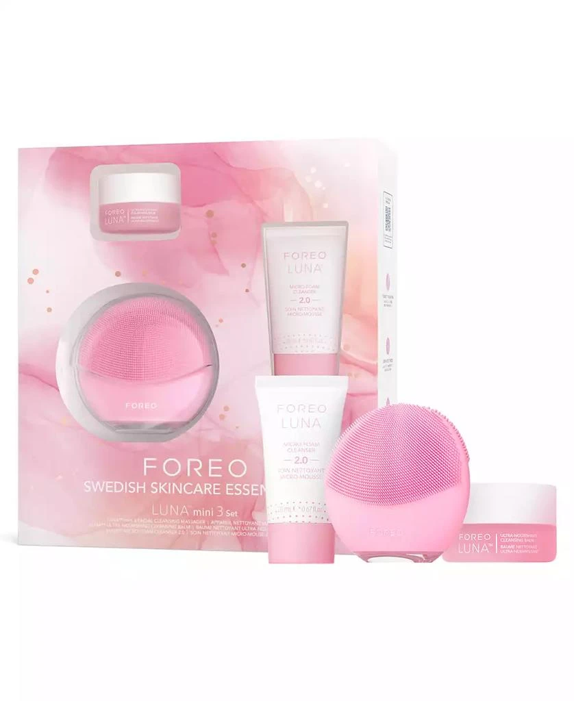 商品Foreo|Swedish Skincare Essentials Luna mini 3 Set,价格¥666,第1张图片