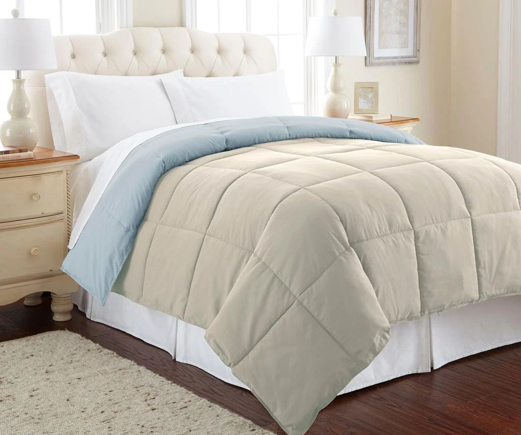 Down Alternative Microfiber Quilted Reversible Comforter / Duvet Insert 商品
