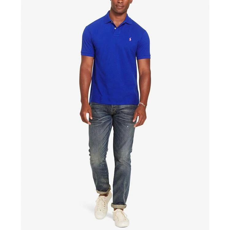 商品Ralph Lauren|Men's Custom-Fit Cotton Mesh Polo,价格¥218,第4张图片详细描述