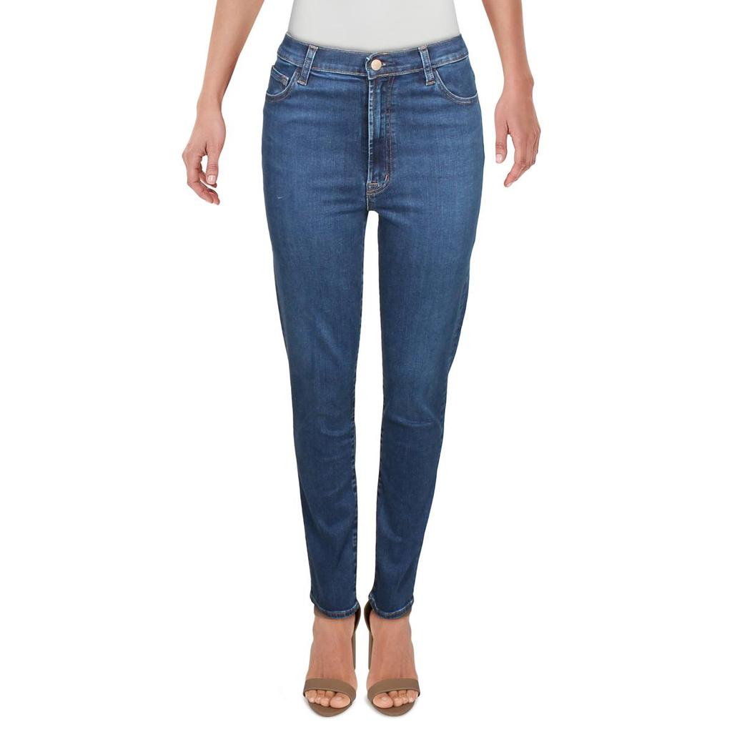 J Brand Womens 1212 Runway Denim Slim Straight Leg Jeans商品第1张图片规格展示