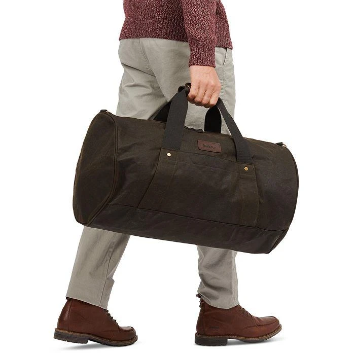 商品Barbour|Explorer Wax Duffel Bag,价格¥1891,第4张图片详细描述