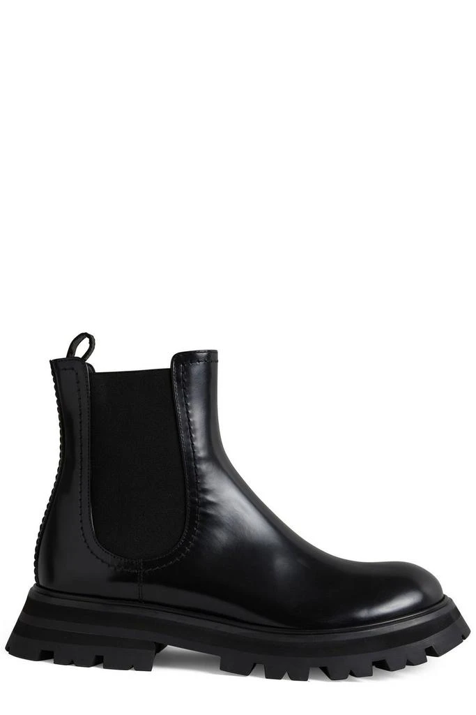 商品Alexander McQueen|Alexander McQueen Chunky-Sole Ankle Boots,价格¥4265,第1张图片