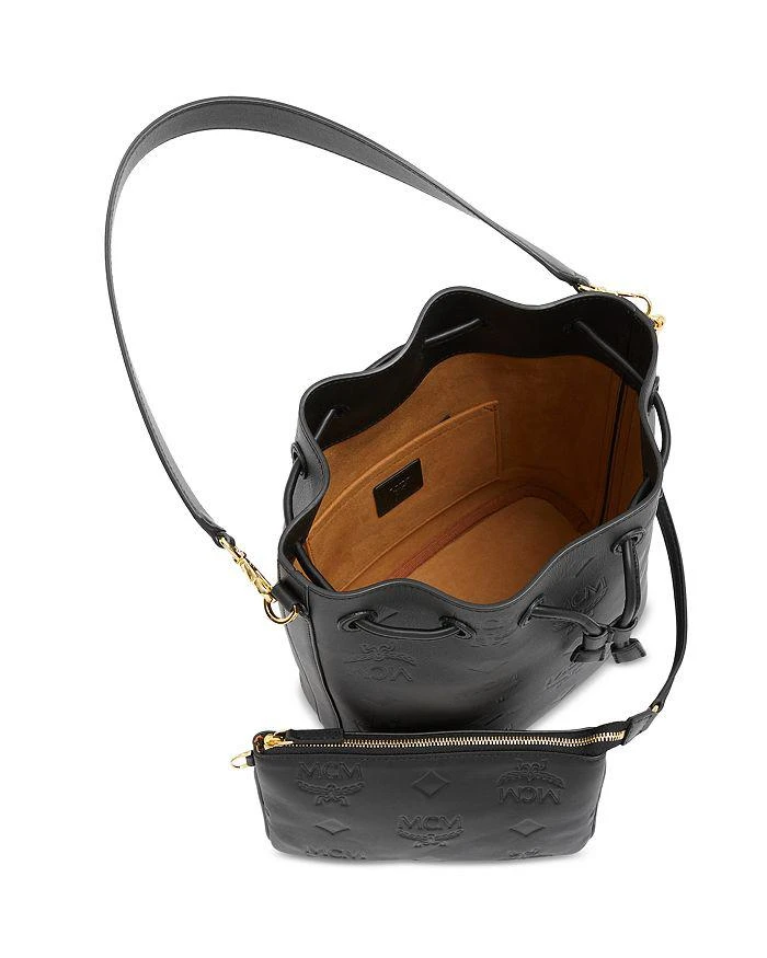 商品MCM|Dessau Medium Leather Bucket Bag,价格¥8774,第2张图片详细描述