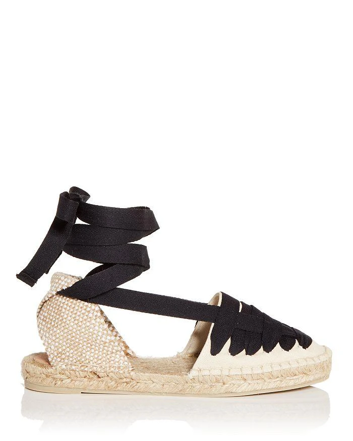 商品CASTAÑER|Women's Jean Ankle Tie Espadrille Sandals ,价格¥710,第2张图片详细描述