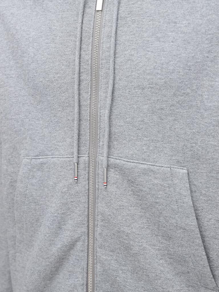 Tonal 4 Bar Cotton Sweatshirt Hoodie商品第4张图片规格展示