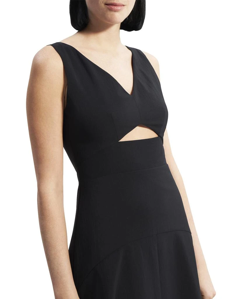 商品Theory|Sleeveless Cutout Midi Dress,价格¥605,第5张图片详细描述