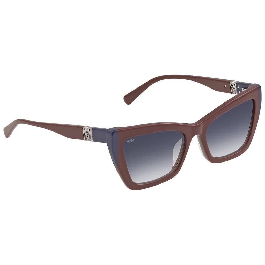 商品MCM|Blue Gradient Cat Eye Ladies Sunglasses MCM722SLB 607 54,价格¥425,第1张图片