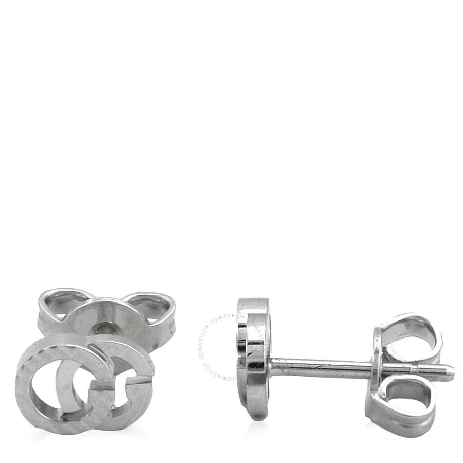 商品Gucci|GG Running 18k white gold earrings,价格¥4072,第3张图片详细描述