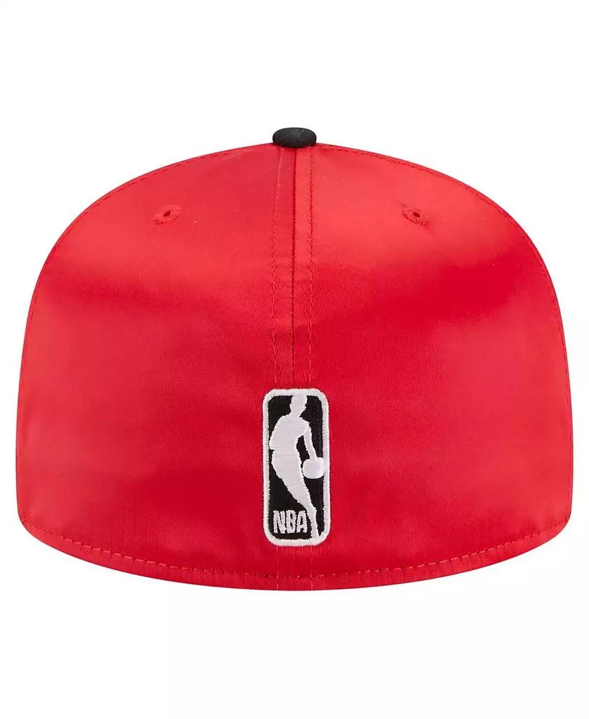 商品New Era|Men's Red/Black Chicago Bulls Satin Two-Tone 59FIFTY Fitted Hat,价格¥368,第3张图片详细描述