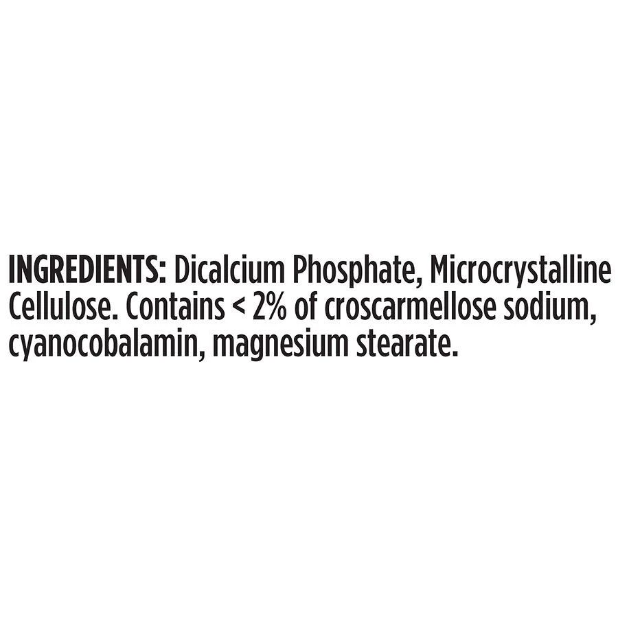 商品Walgreens|B12 500mcg Tablets (100 days),价格¥74,第3张图片详细描述