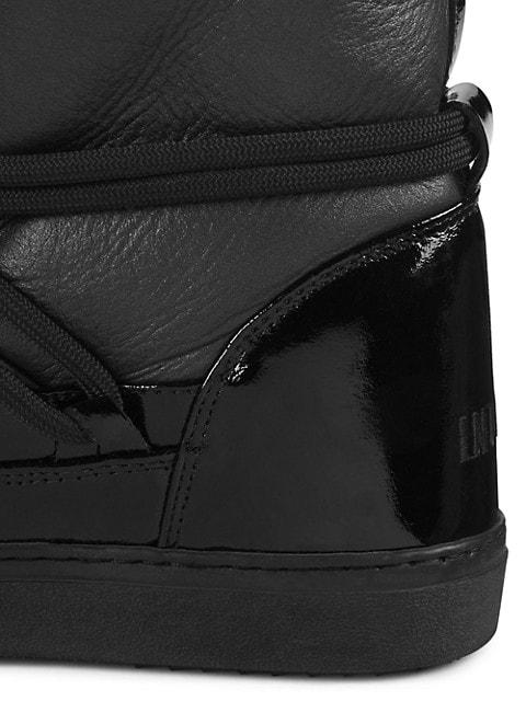 Gloss Leather Sneaker Boots商品第6张图片规格展示