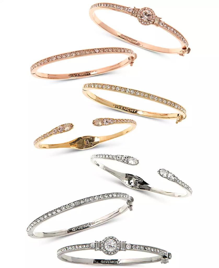 【Givenchy】ジバンシィ Crystal Pave Bangle Bracelet Givenchy Pave Crystal Bangle Bracelet | Dillard's