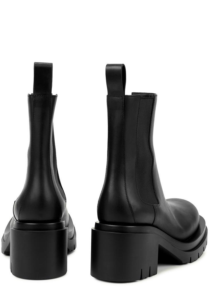商品Bottega Veneta|Lug black leather Chelsea boots,价格¥7396,第5张图片详细描述