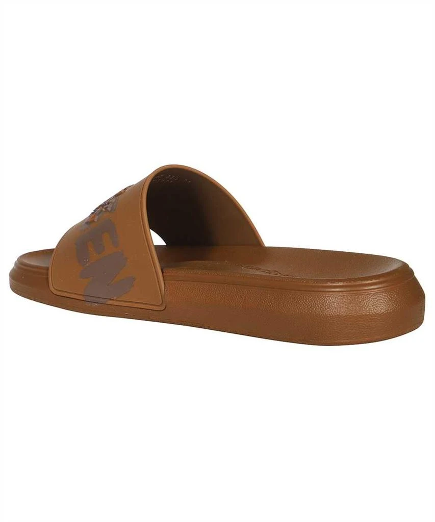 商品Alexander McQueen|Alexander McQueen GRAFFITI RUBBER Slides,价格¥2249,第3张图片详细描述