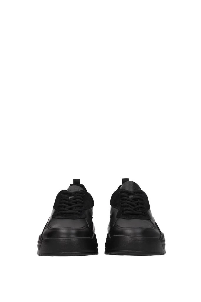 商品Valentino|男式 黑色皮革加绒休闲运动鞋,价格¥2498,第3张图片详细描述