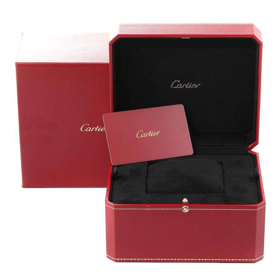 Cartier Silver Stainless Steel Tank Solo W6701011 Automatic Men's Wristwatch 42 mm商品第9张图片规格展示