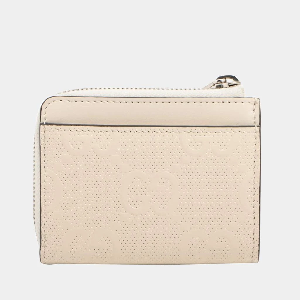商品[二手商品] Gucci|Gucci GG embossed 657571 Leather Coin purse White,价格¥3650,第2张图片详细描述