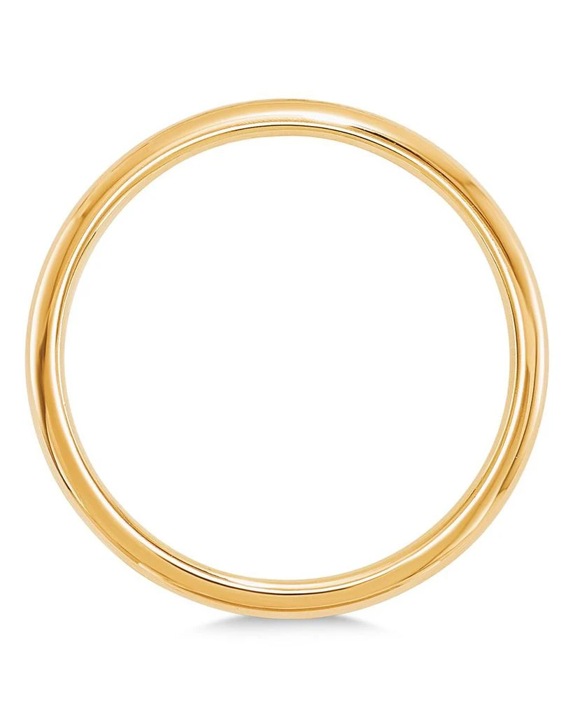 Men's 2mm Comfort Fit Band Ring in 14K Yellow Gold 商品