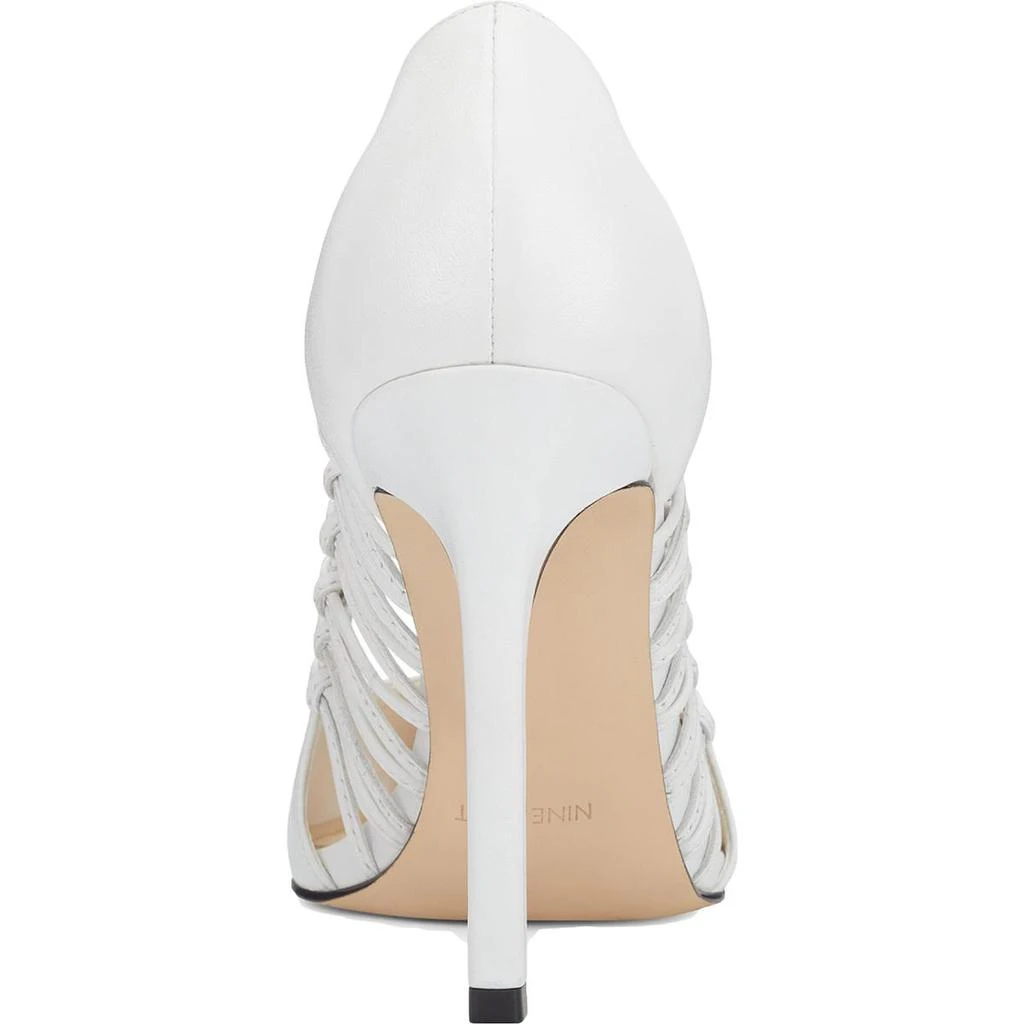 商品Nine West|Nine West Womens Tansy Leather Pointed Toe Heels,价格¥304,第3张图片详细描述