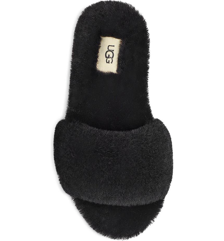 Fluff Genuine Sheep Fur Slipper商品第4张图片规格展示