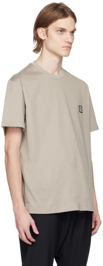 商品Wooyoungmi|Gray Patch T-Shirt,价格¥1537,第2张图片详细描述