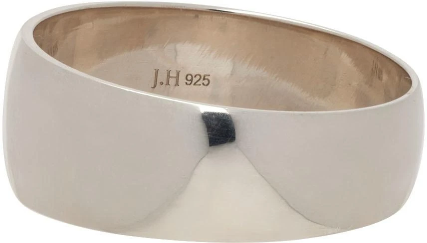 商品J.Hannah|Silver Cigar Band Ring,价格¥874,第3张图片详细描述