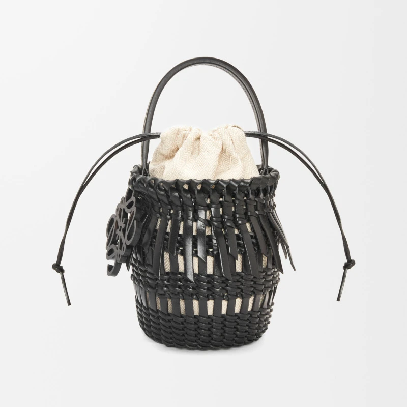 商品Loewe|LOEWE罗意威 小号流苏小牛皮水桶包,价格¥11807,第5张图片详细描述
