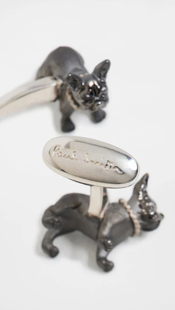 商品Paul Smith|Paul Smith Paul Smith - Men's French Bulldog Cufflinks,价格¥1290,第4张图片详细描述