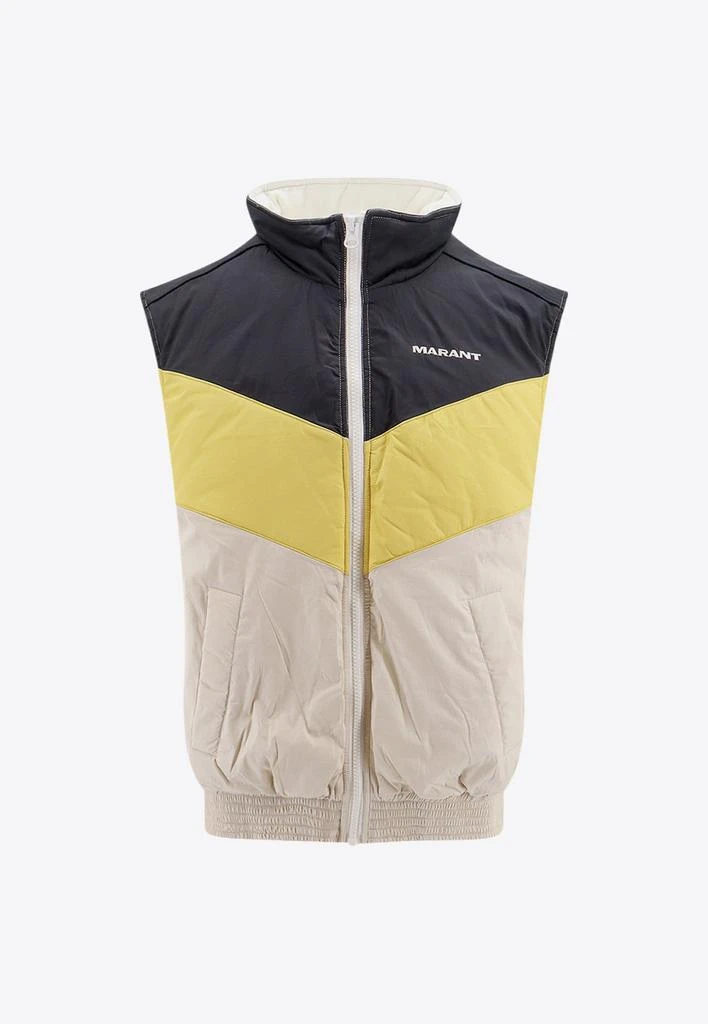 商品Isabel Marant|Bruce Colorblocked Padded Vest,价格¥2612,第1张图片