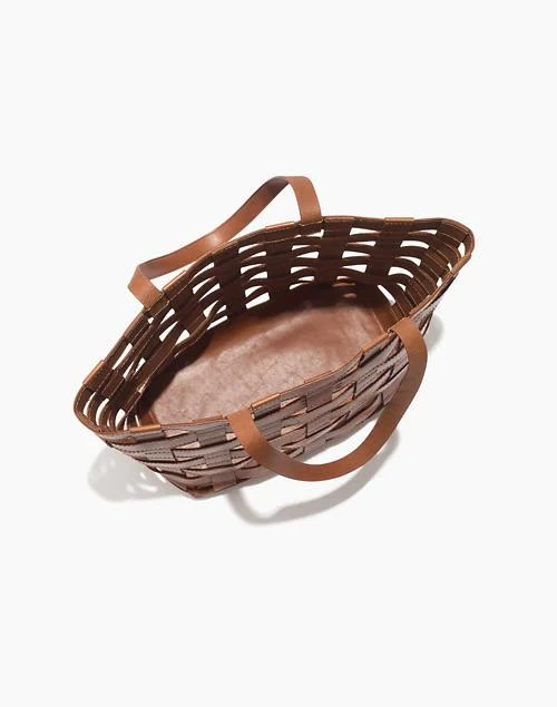 商品Madewell|The Medium Transport Tote: Basketweave Edition,价格¥1322,第2张图片详细描述
