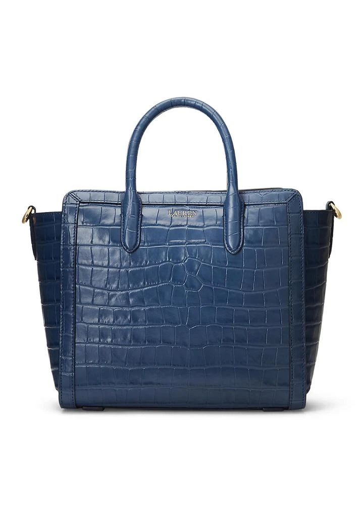 商品Ralph Lauren|Embossed Leather Medium Tyler Tote,价格¥1015,第1张图片