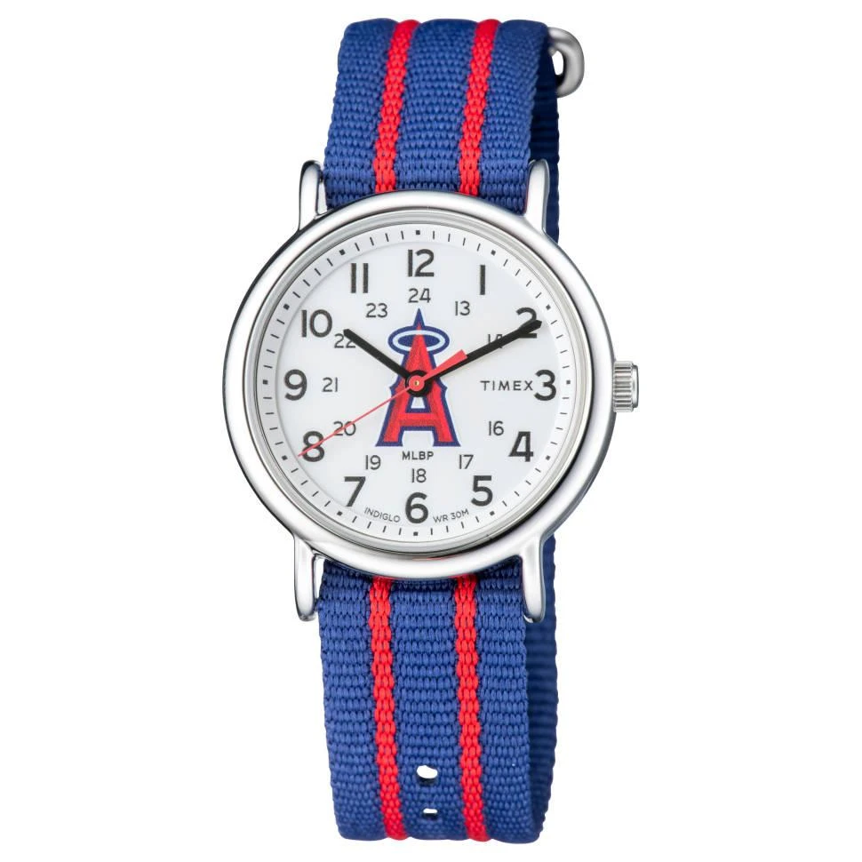 商品Timex| 天美时 MLB洛杉矶 男士石英腕表38mm TW2T54700,价格¥264,第1张图片