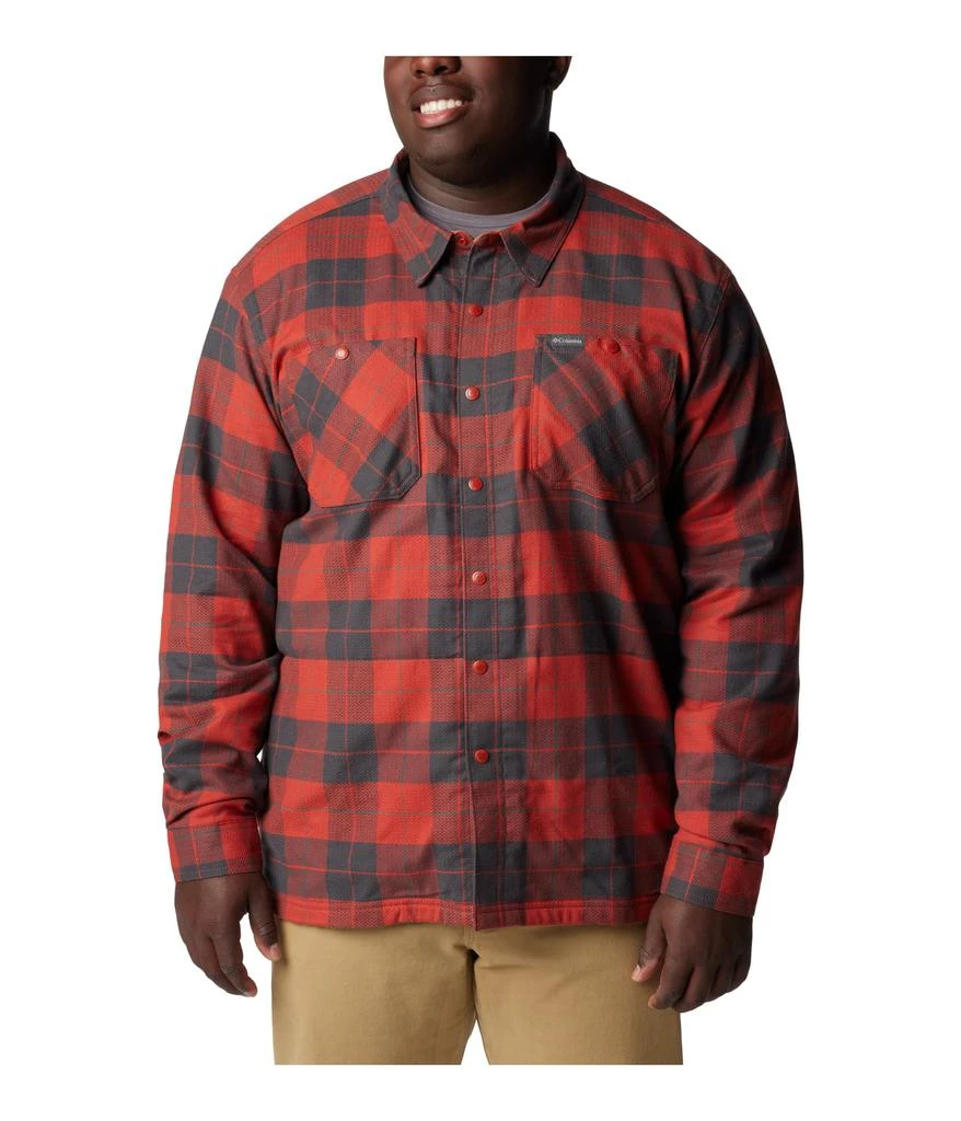 商品Columbia|Big & Tall Cornell Woods™ Fleece Lined Shirt Jacket,价格¥252,第1张图片