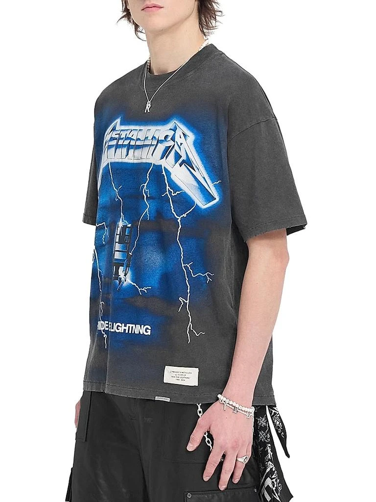 商品Represent|Metallica Ride the Lightning T-Shirt,价格¥1153,第5张图片详细描述