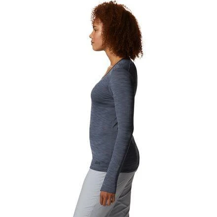 商品Mountain Hardwear|Mighty Stripe Long-Sleeve Top - Women's,价格¥217,第3张图片详细描述