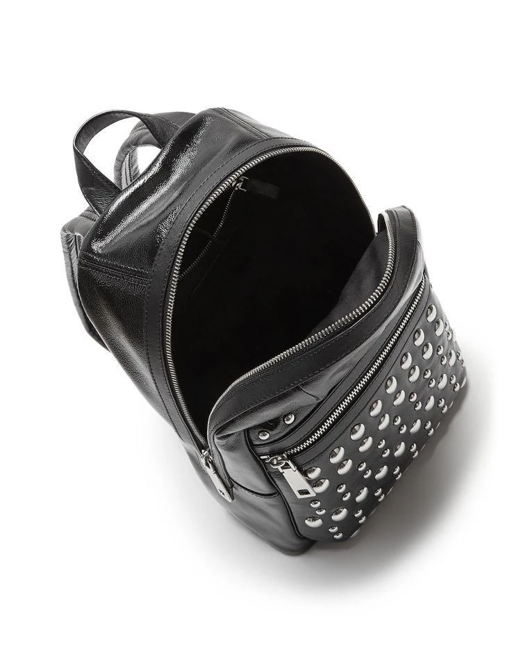 商品Marc Jacobs|Biker 铆钉真皮双肩包,价格¥2335,第3张图片详细描述