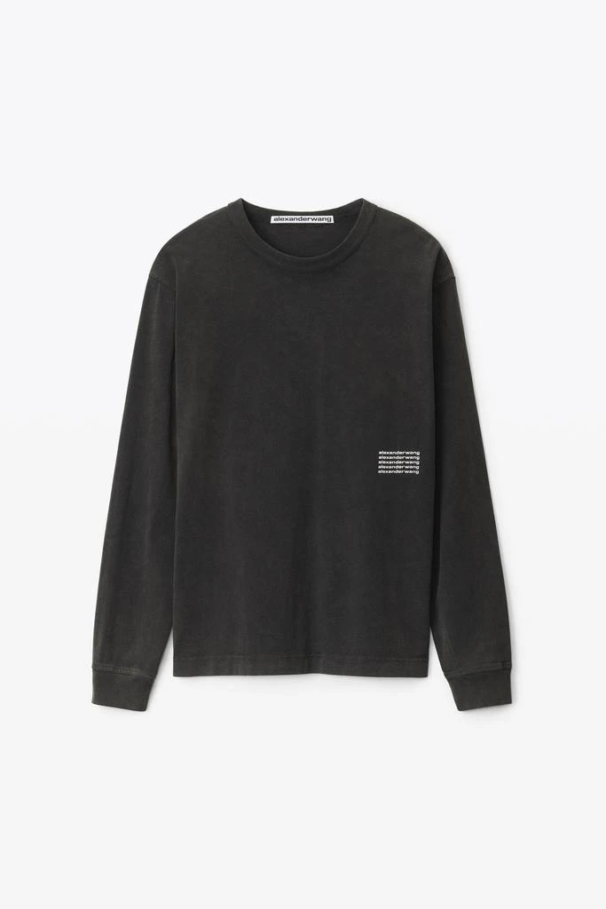 商品Alexander Wang|男士 圆领长袖T恤,价格¥1465,第3张图片详细描述