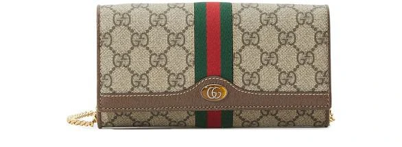 商品Gucci|Ophidia真皮&帆布链条包,价格¥6417,第1张图片